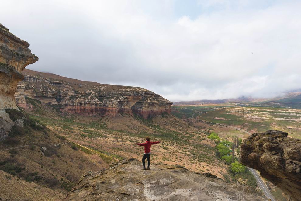 Golden Gate Highlands Nemzeti Park túra