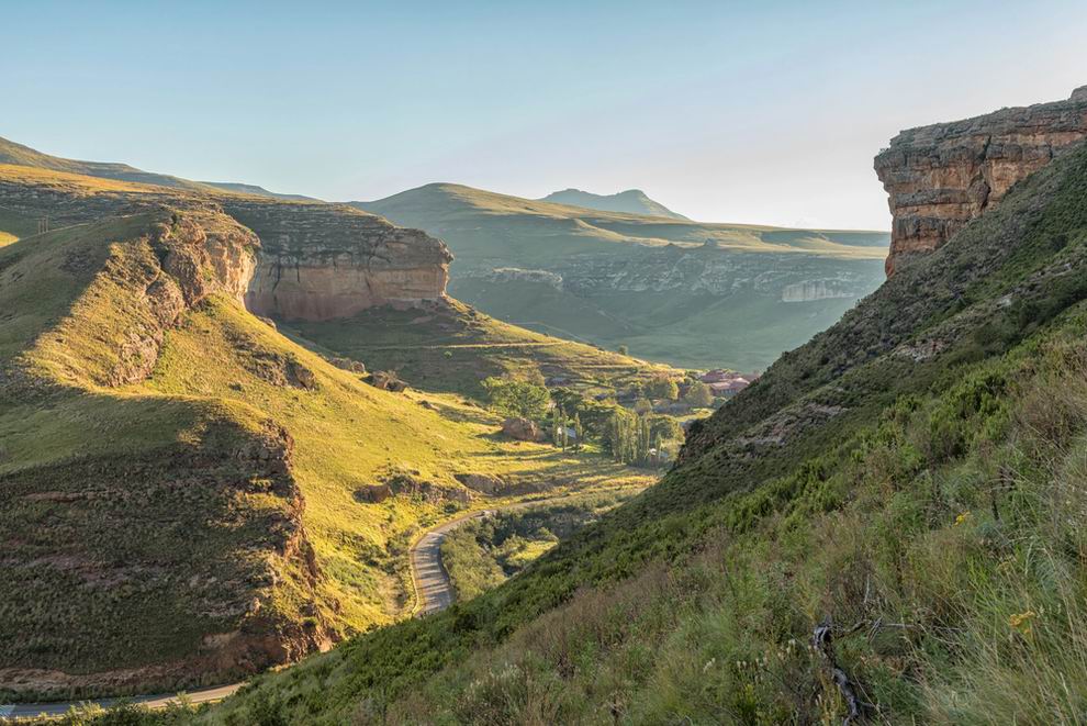 Golden Gate Highlands Nemzeti Park Dél-Afrika